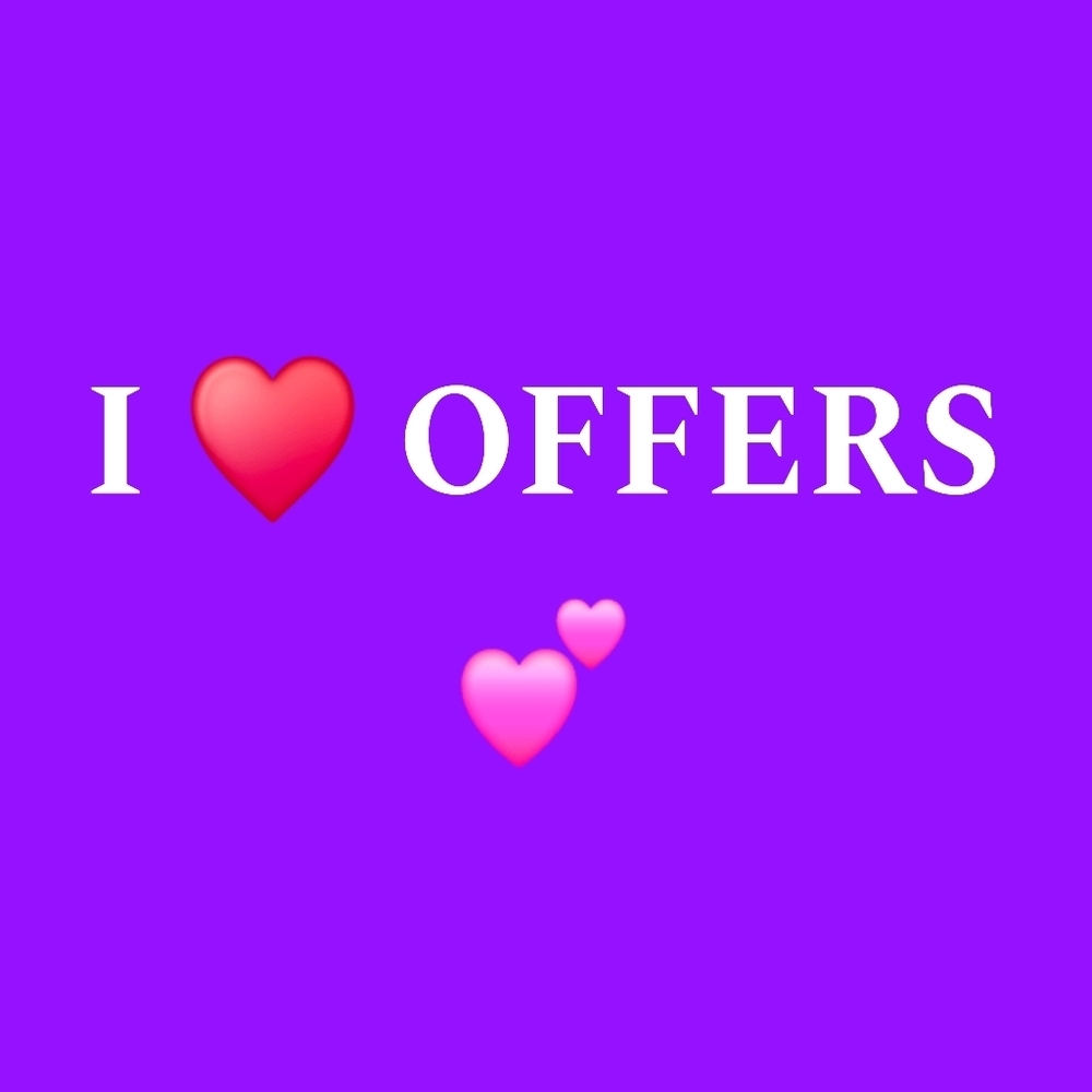 Please make me an Offer 💕💕💕💕💕💕💕💕💕💕💕💕💕💕